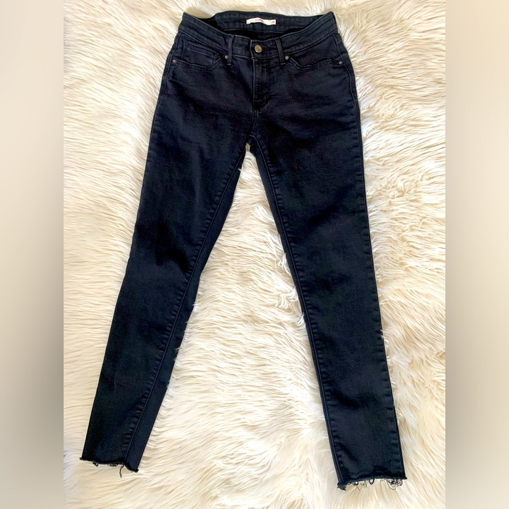 Levi’s Black Jeans_Skinny_ 28